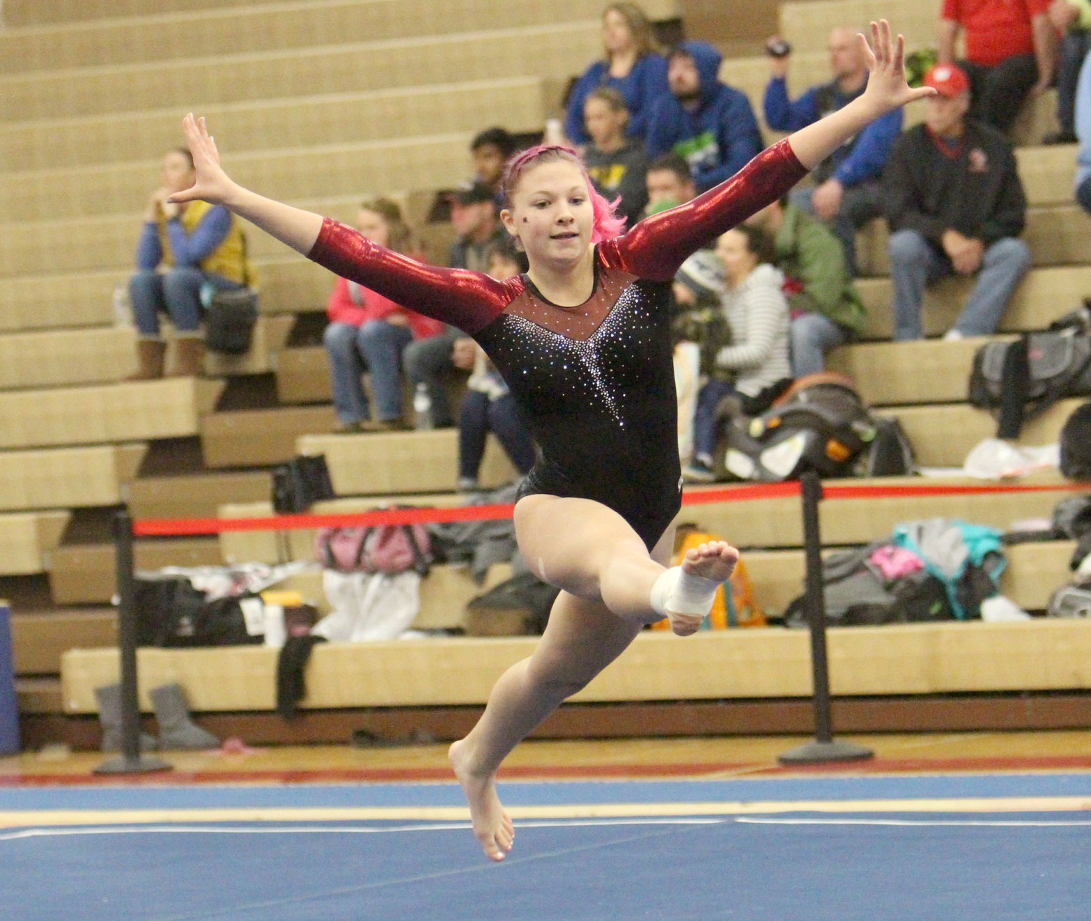 Big Rivers Conference Gymnastics Triangular at Chippewa Falls 12-12-19